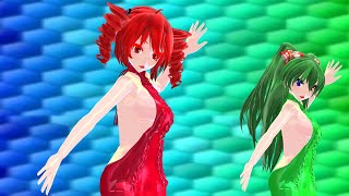 【MMD】星屑ノ桃源郷 【重音テト　櫻花アリス】