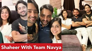 Shaheer Sheikh Reunites With Old Friends Somya Seth \u0026 Rohit Bhardwaj From The Show Navya | Anant