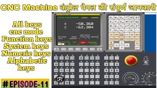 Keyboard details of cnc control panel |CNC control panel full information | CNC control panel |