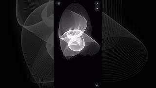 Harmonograph 3 #maths #satisfying #abstractart