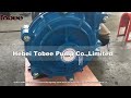 tobee® 3x2d hh horizontal centrifugal pump for wet crushers.