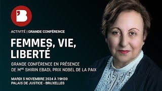 Grande conférence de la CJBB : Femme vie liberte - Le 5 novembre 2024