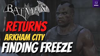 Batman return to Arkham City PS4 walkthrough gameplay part 3 - Finding Mr Freeze