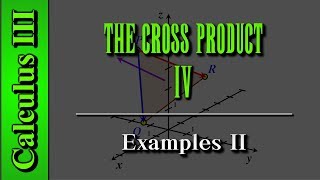 Calculus III: The Cross Product (Level 4 of 9) | Examples II