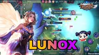 MAGIA COMBINADA!!! LUNOX GAMEPLAY 🔥🔥🔥🔥 #lunox #mlbb #mobilelegends #gameplay