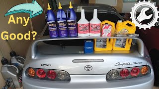 Mk4 Supra V160 Trans/Engine/Diff Oil Change | Royal Purple Synchromax