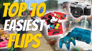 Top 10 Easiest Garage Sale Flips