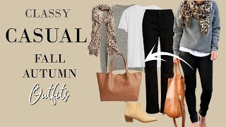 CASUAL but CLASSY Outfits for Fall & Autumn ** | Classy Outfits AD