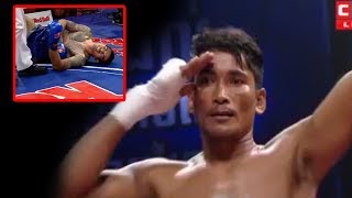 ជង្គង់ពេជឃាដ! Prum Samnang (Cam) Vs (Thai) Rongnakchai, 17/November/2018, CNC Boxing