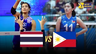 🔴Thailand vs Philippines | Show strength - Women's Volleyball Asean