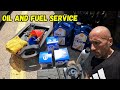 2022 Ram 3500 Oil change and fuel filter service