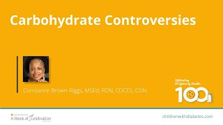 Carbohydrate Controversies
