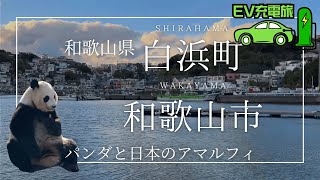 [EV充電旅] 紀伊半島を時計回りにぐるっと一周 後編「和歌山県白浜町と和歌山市雑賀崎漁港」/ BMW i4 電気自動車でドライブ