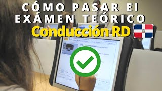 Exámen teorico de conducir 2022 República Dominicana