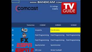 Browsing TV Guide in December 2009
