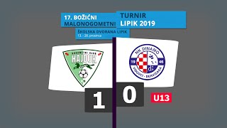 NK Hajduk - NK Dinamo 1:0 # Božićni nogometni turnir Lipik 2019 # U13 # Polufinale