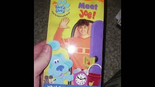 Blue's Clues: Meet Joe 2002 VHS Review