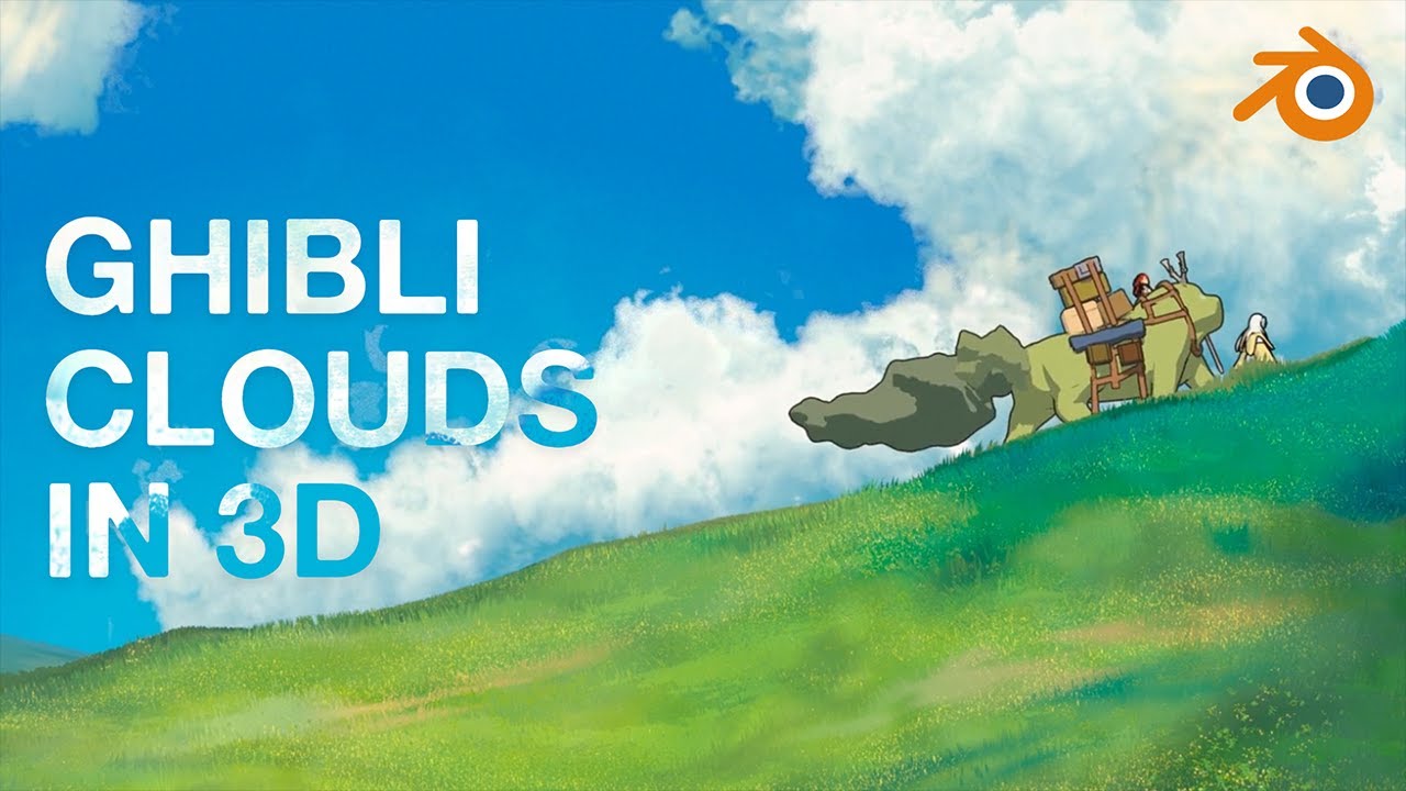 How To Create Procedural Ghibli Clouds In 3d Blender 4 0 Tutorial