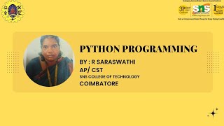 DT based video -Matplotlib | Python Programming | SNS Institutions