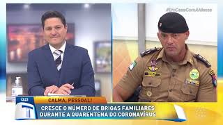 Policiamento reforçado na Capital - Tribuna da Massa (24/03/2020)