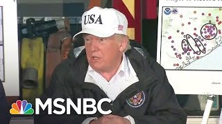 Donald Trump Visits Texas But Fails To Address The Victims Of Harvey | The 11th Hour | MSNBC