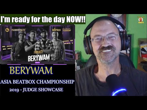 BERYWAM - Asia Beatbox Championship 2019 - Judge SHOWCASE - Reaction ...