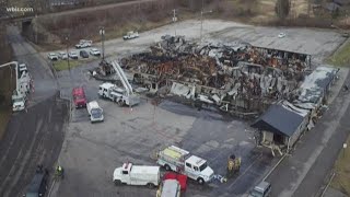 Medical clinic & 3 other businesses in Oneida are "gone" after fire