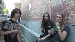 SKELETONWITCH Interview @ NEMHF 2010 PART 1