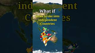 What if India Broke into Independent Countries | Country Comparison | Data Duck 3.o