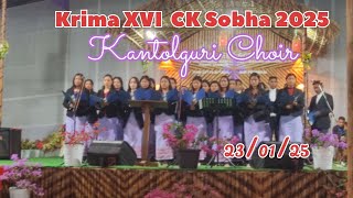 KRIMA XVI  CK SOBHA KANTOLGURI CHOIR  At Puthimari