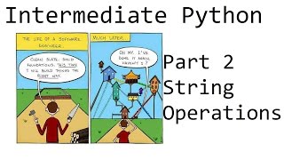 String Concatenation and Formatting - Intermediate Python Programming p.2