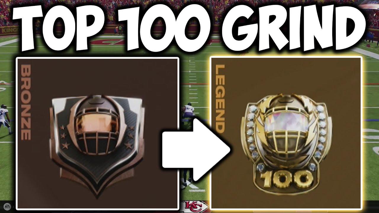 Madden 25 Top 100 Grind Youtube