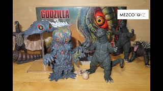 MEZCO 5 Points XL GODZILLA vs HEDORAH Figure Box Set  unboxing \u0026 review