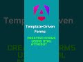 Template-Driven Forms: Creating forms using HTML attributes. #Angular #TemplateDrivenForms