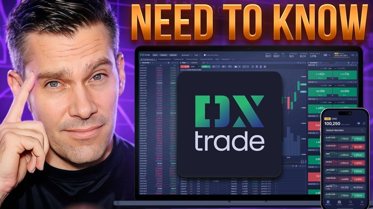 DXTRADE Tutorial | Prop Firms Moving To This Platform - YouTube