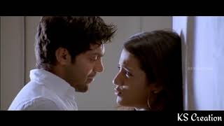 💖Arya & Trisha Romantic Love Scene 💖| 💘Love Dialogue Status💘 | 💖 whatsapp status tamil bgm💖