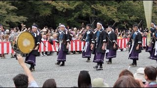 京都 時代祭 維新勤王隊  2016 Kyoto era Festival