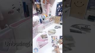 Unboxing—✨新的封口貼到啦！順便說一下班上的紅人粉👽💦 #冰麥 #kpop #unboxing #開箱 #lemonmy._.1023