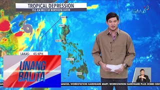 Isang panibagong bagyo, namamataan sa labas ng PAR - Weather update today as of... | Unang Balita