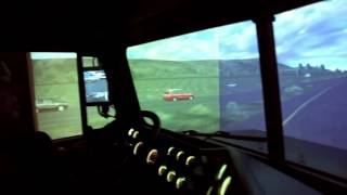 Bison Transport driving simulator