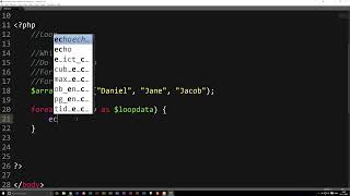 20 How to Create a Foreach Loop in PHP PHP Tutorial Learn PHP Programming PHP for Beginners