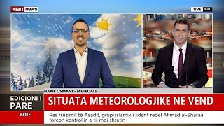 METEOALB- MOTI gjate Fundjaves per Shqiperine 13 Dhjetor 2024