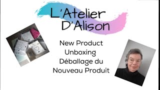 New Product Unboxing - Déballage du nouveau produit - Stampin Up® video in 🇬🇧🇫🇷