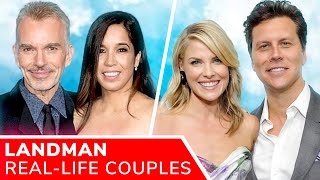 LANDMAN Cast Real-Life Couples ❤ Billy Bob Thornton 6th Wife, Jon Hamm \u0026 Kayla Wallace Newlyweds