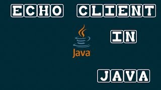 Echo Client in Java - #14