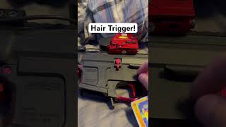 Hair Trigger with Polarstar F2(airsoft) #airsoft #speedsoft #speedqb #airsoftguns