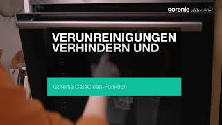 CataClean - Gorenje OptiBake Einbau-Backofen