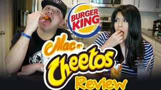 Burger King Mac n' Cheetos Review | Taste Test