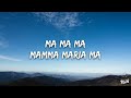 ricchi e poveri mamma maria testo lyrics