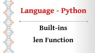 Language Tamil - Python - Built ins - Function Len